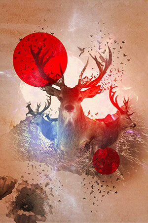 Composition Cerf
