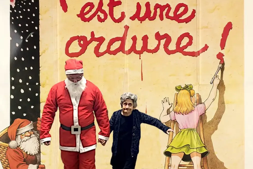 18 – Affiche le Père Noël est une ordure