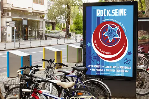 Affiche Rock en Seine MU